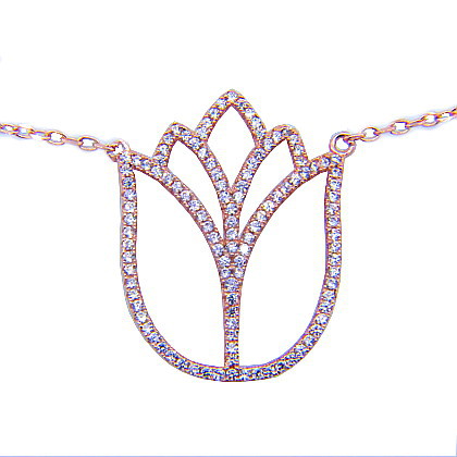conjunto rosa con piedras rosado